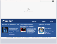 Tablet Screenshot of numir.com.ar